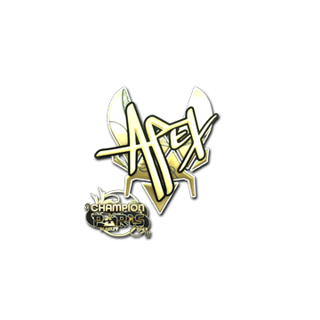 Sticker | apEX (Gold, Champion) | Paris 2023
