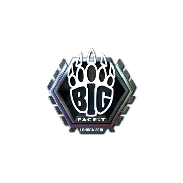 Sticker | BIG (Foil) | London 2018