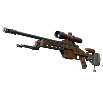 SSG 08 | Orange Filigree