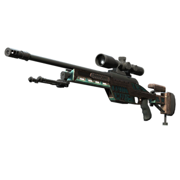 SSG 08 | Azure Glyph Skin | CS2, Rust, Dota 2 Items