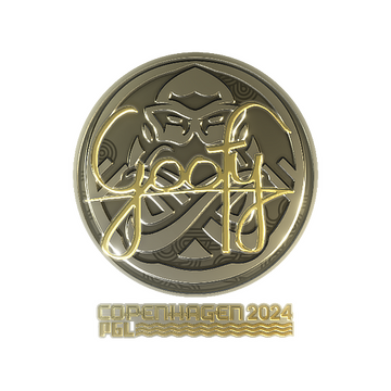 Sticker | Goofy (Gold) | Copenhagen 2024