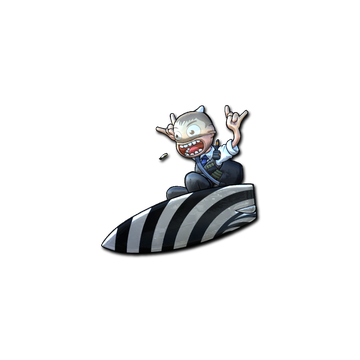 Sticker | Hypnotic Surf K (Foil)