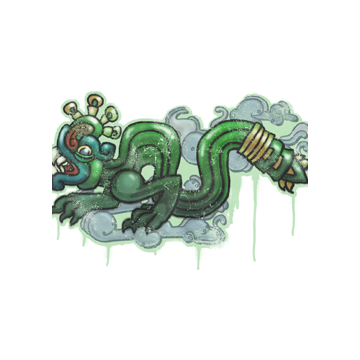 Sealed Graffiti | Fire Serpent Skin | CS2, Rust, Dota 2 Items